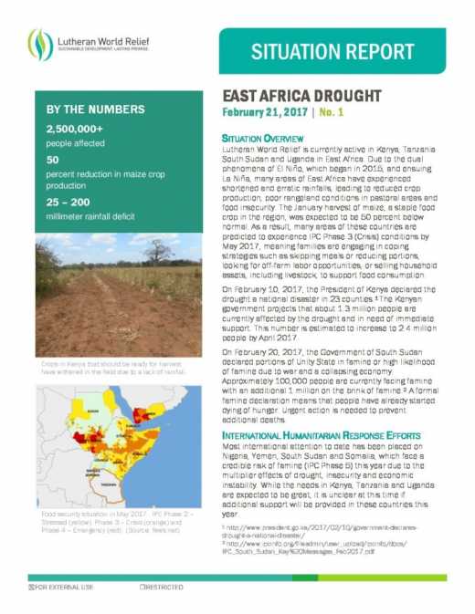 East Africa Drought